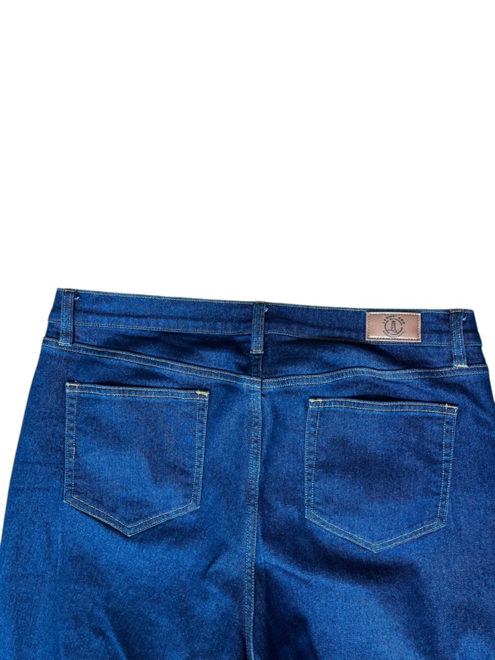 LANDS' END Women's 18 Dark Blue Bootcut Jeans - Picture 7 of 7